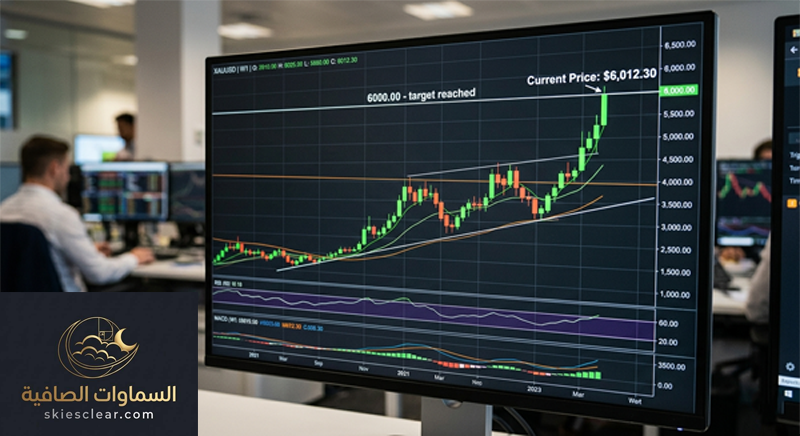 توقع الذهب 6000