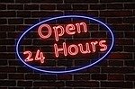 طلب خدمة السيرة الذاتية الاحترافية (ATS 2026). neon, neon sign, text, open, 24 hours, light, effect, neon, 24 hours, 24 hours, 24 hours, 24 hours, 24 hours